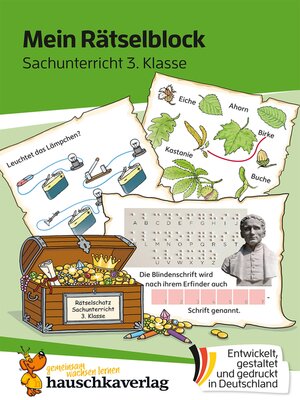 cover image of Mein Rätselblock Sachunterricht 3. Klasse